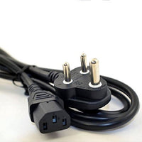 Power Supply Cable for Computers, PSU, Power Cord for PC & Monitor and Laptops Multipurpose