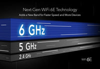 Netgear Nighthawk AXE7800 Tri-Band WiFi 6E A8000 packaging and accessories - buy online Kenya