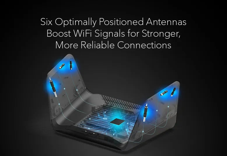 Netgear Nighthawk AXE7800 Tri-Band WiFi 6E A8000 packaging and accessories - buy online Kenya