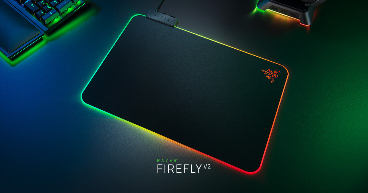 Razer Firefly V2 RGB Mouse Mat - genuine Razer product photo Kenya