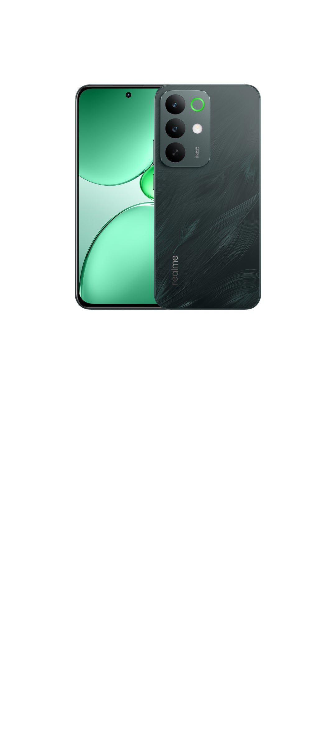 Realme C85 Pro official product photograph, front of the 6.8-inch AMOLED