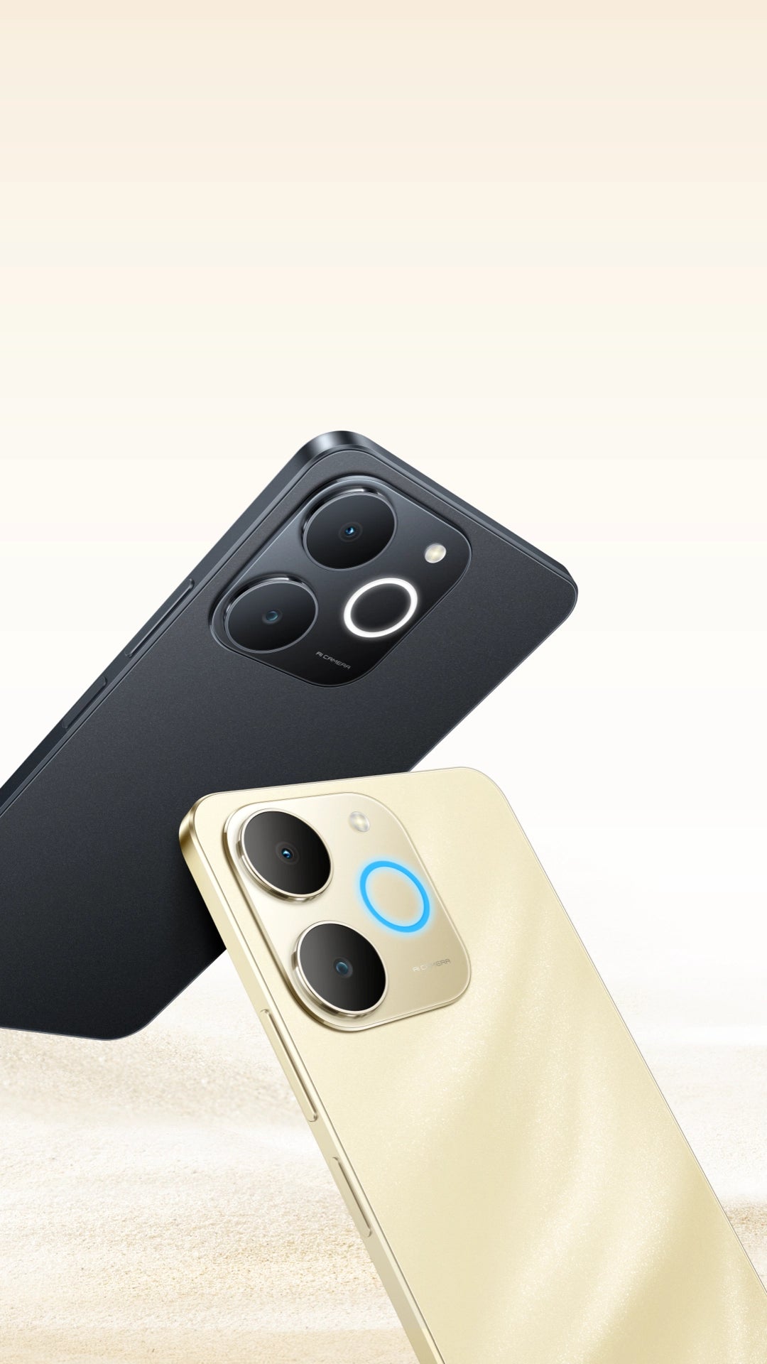 Realme Note 70 4GB+128GB front and back view with 6,300mAh battery