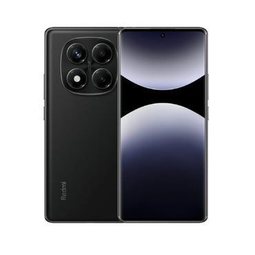 Black Redmi Note 14 Pro 6.67-inch AMOLED display
