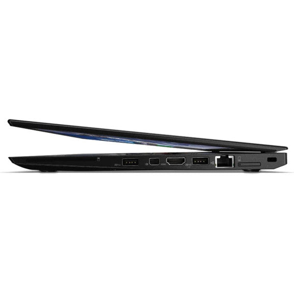 Overhead top‑down shot of Refurbished LenovoT460s  Intel i5-6th Gen 8GB RAM+ 256GB SSD 14" Display