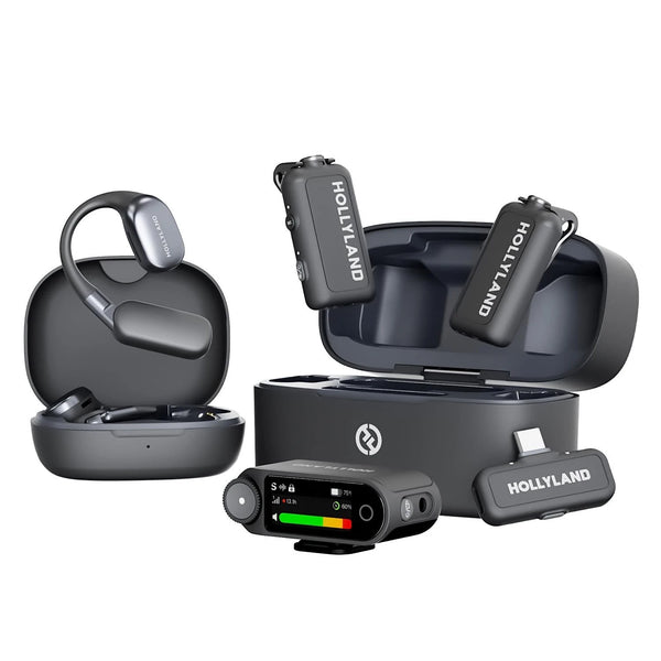 Hollyland Lark Max 2 wireless microphone system for content creators