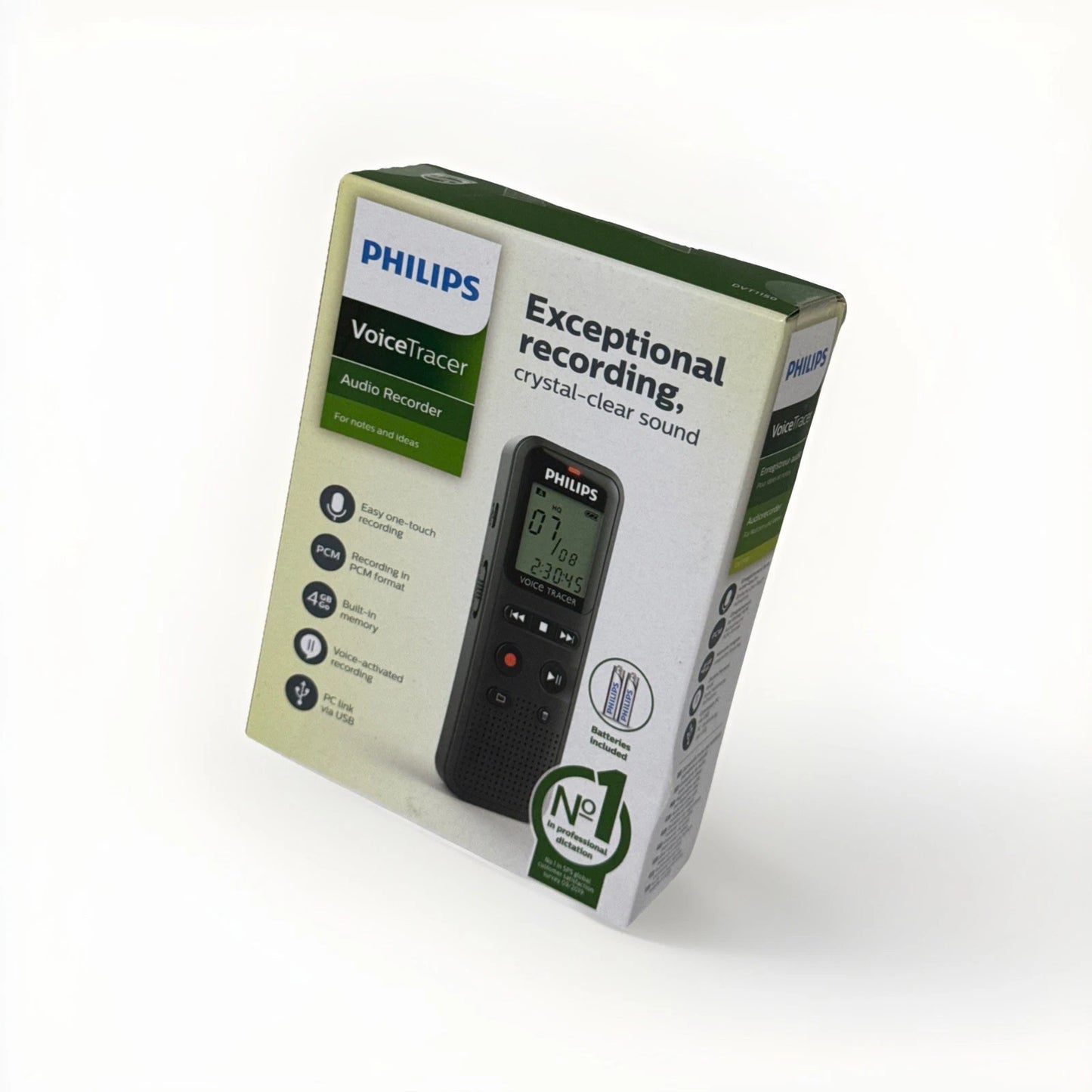 Philips VoiceTracer digital audio recorder