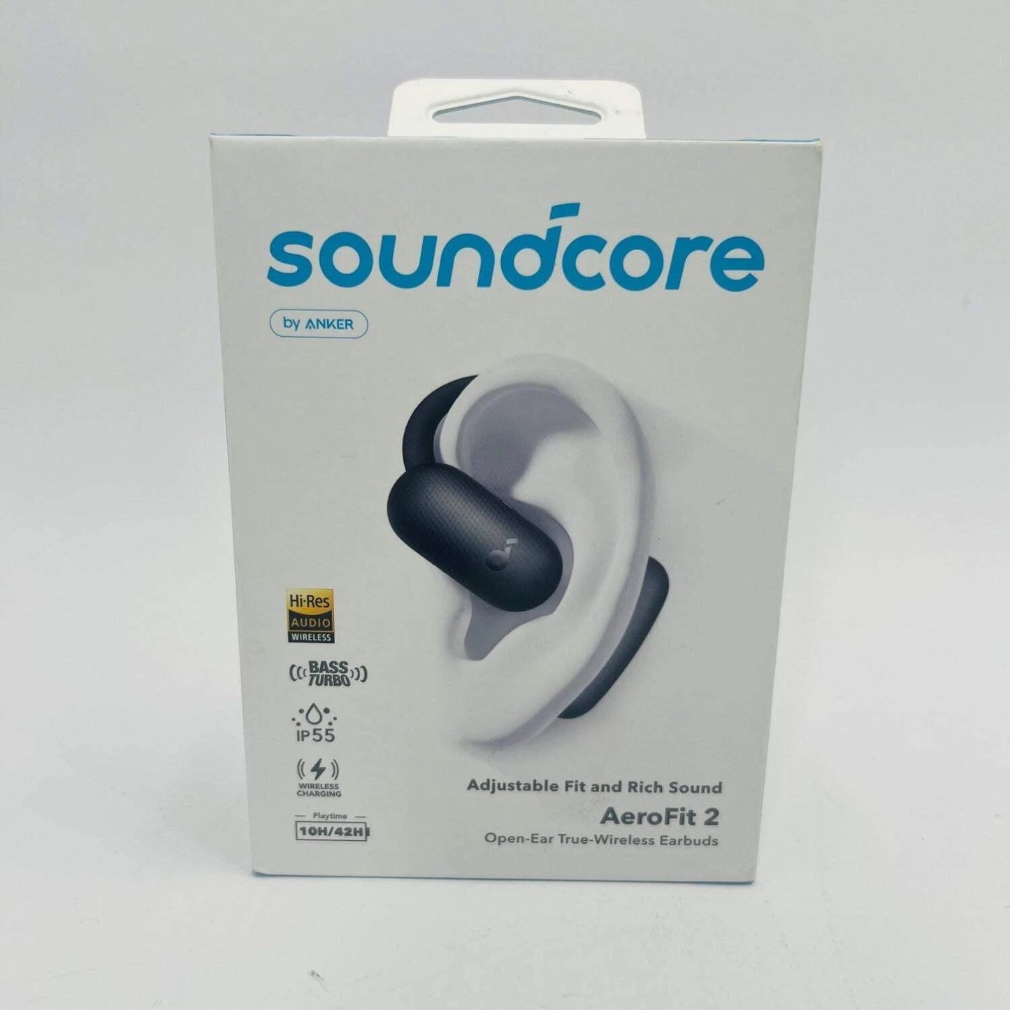 Soundcore AeroFit 2 Open-Ear Wireless Earbuds A3874H12 with LDAC Audio