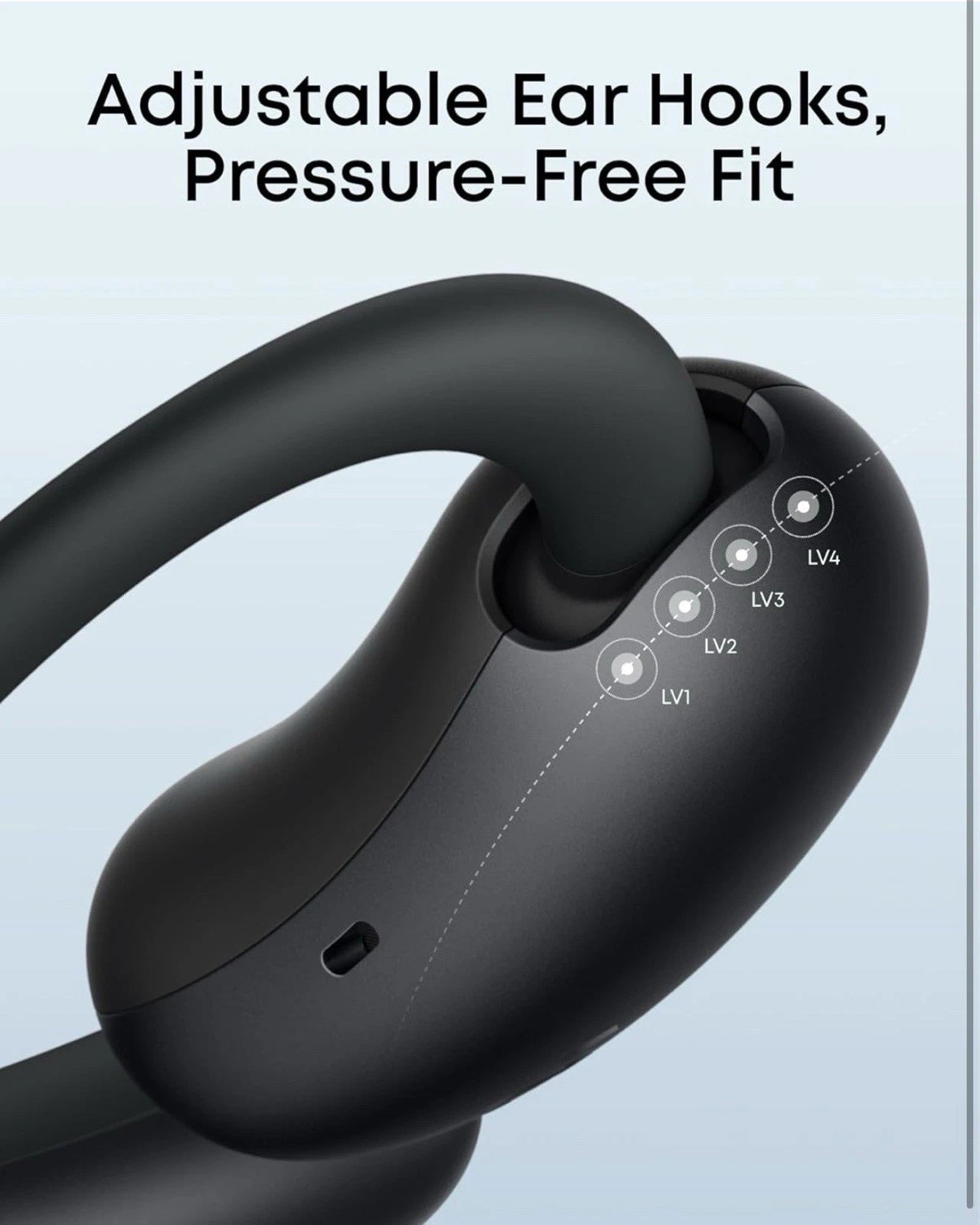 Soundcore AeroFit 2 Open-Ear Wireless Earbuds A3874H12 with LDAC Audio