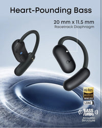 Soundcore AeroFit 2 Open-Ear Wireless Earbuds A3874H12 with LDAC Audio