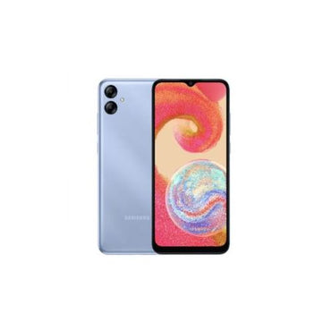 Samsung Galaxy A04e front and back, 6.5-inch HD+ display