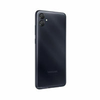 Black Samsung Galaxy A04e back, 6.5-inch HD+ display