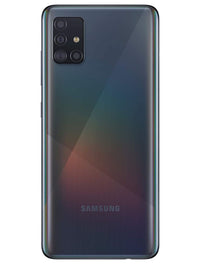 Samsung Galaxy A51 quad-camera close-up