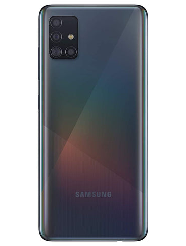 Samsung Galaxy A51 quad-camera close-up