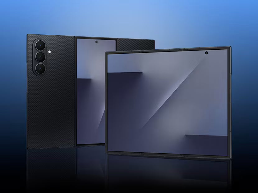 Samsung Galaxy Z TriFold fully unfolded large AMOLED display for multitasking