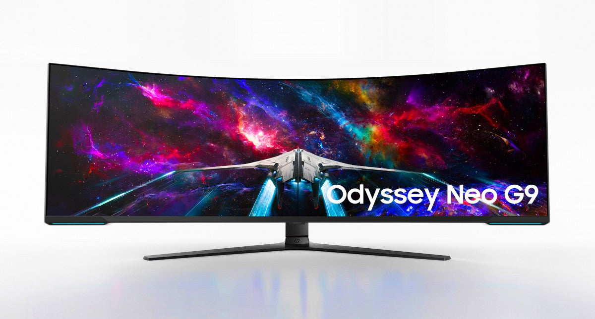 Samsung Odyssey OLED G9 49-inch 5K gaming monitor front view