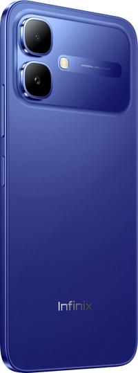Infinix Smart 20 in Cloudline Blue, official back showing the 8MP camera module