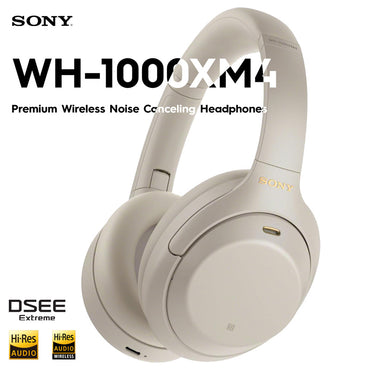 WH-1000XM4 wireless noise cancelling headphones side profile