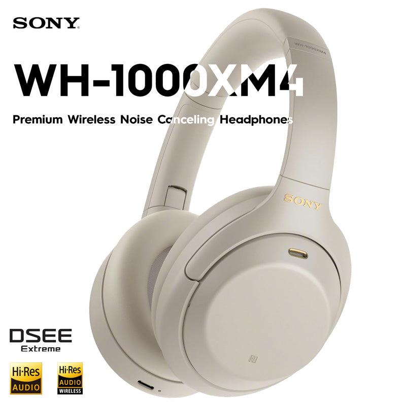 WH-1000XM4 wireless noise cancelling headphones side profile