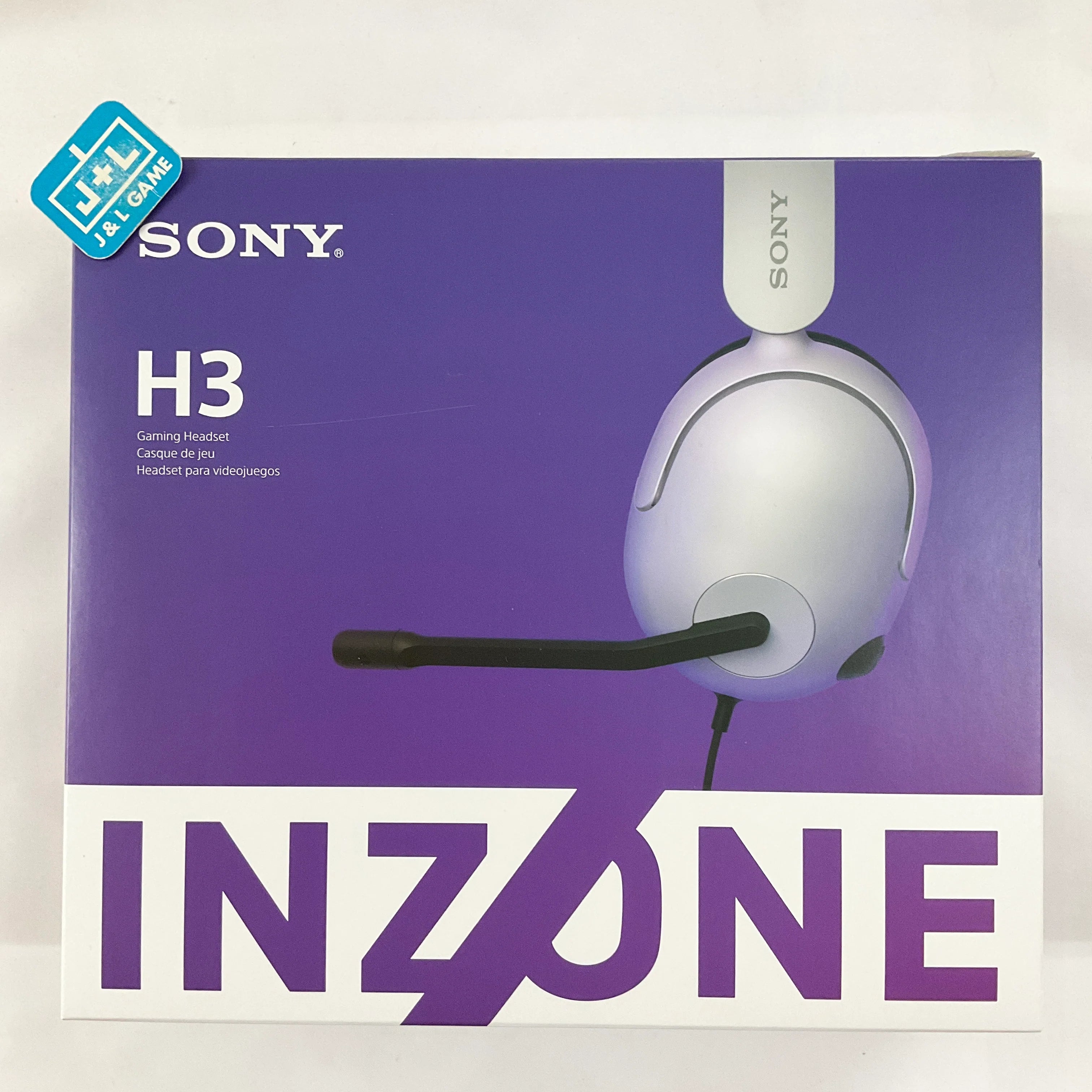 Sony MDR-G300 wired gaming headset front view