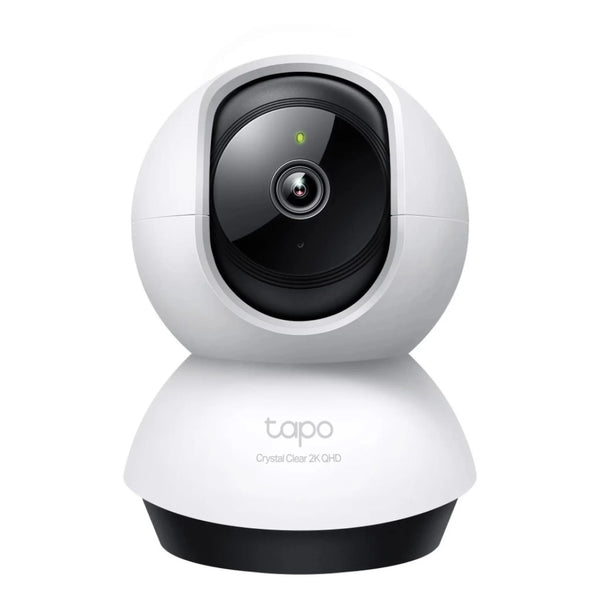 TP-Link Pan/Tilt Home Security Wi-Fi Camera - TL-TAPO C200, a smart Pan/Tilt Wi-Fi security camera designed for home surveillance, in white color.