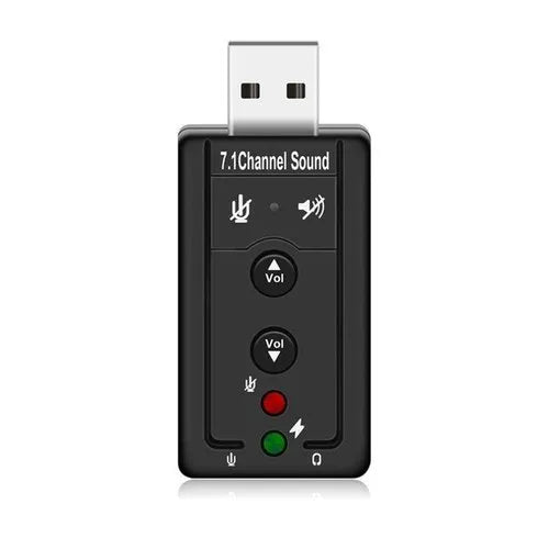 Portable USB audio card for desktops, laptops, and OTG devices