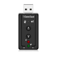 Portable USB audio card for desktops, laptops, and OTG devices