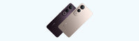 vivo V50 Lite 5G backs in Phantom Black and Titanium Gold at an angle