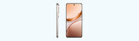 vivo V50 Lite 5G in Titanium Gold, slim side profile and AMOLED front