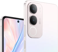 vivo Y19s camera module close-up with the 50MP main lens, next to the front screen