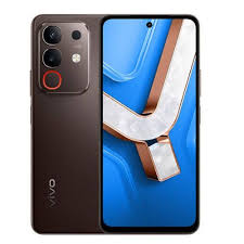 Small photo of the vivo Y29 in Noble Brown, back and front