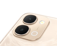 vivo Y31d Feather Gold camera module close-up with the 50MP and 2MP lenses