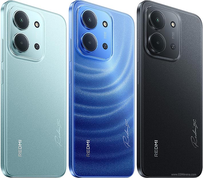 Redmi 15C showing 50MP rear camera and colour options