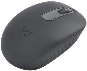 Logitech M196 closeup of scroll wheel and optical sensor