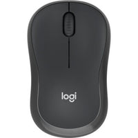 Close Up Logitech M240 Silent Bluetooth mouse top view Black
