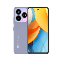 ZTE Blade V60 90Hz screen display and rear cameras in view with ZTE logo on back of phone